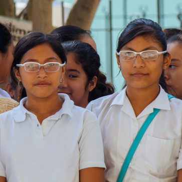 Entrega de lentes - Programa Ver bien, para aprender mejor