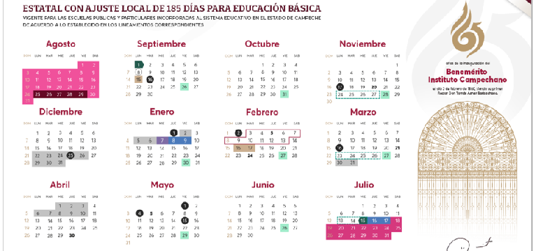 Calendario Escolar 2025-2026